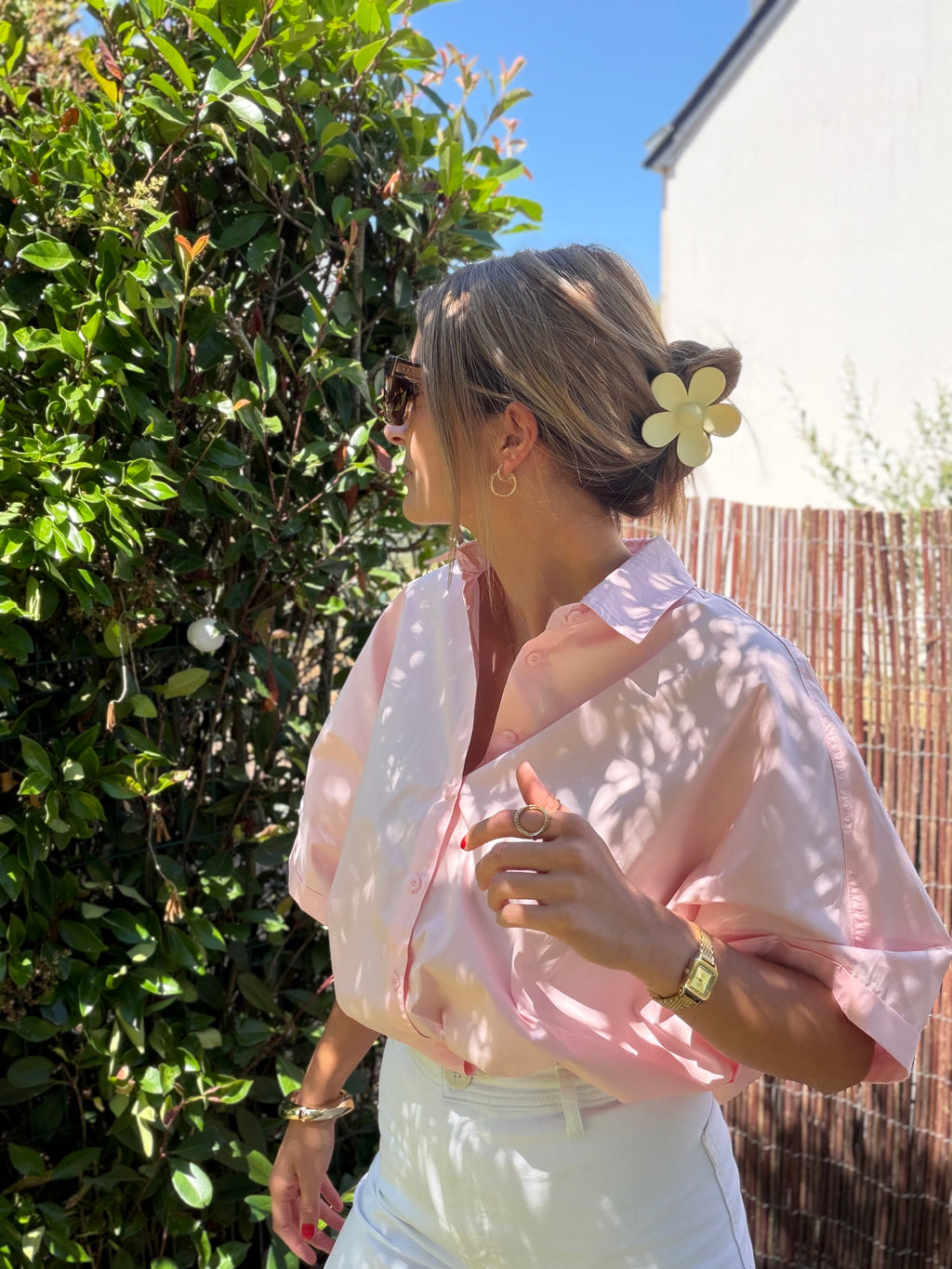 Blouse CLAUDIE - Rose