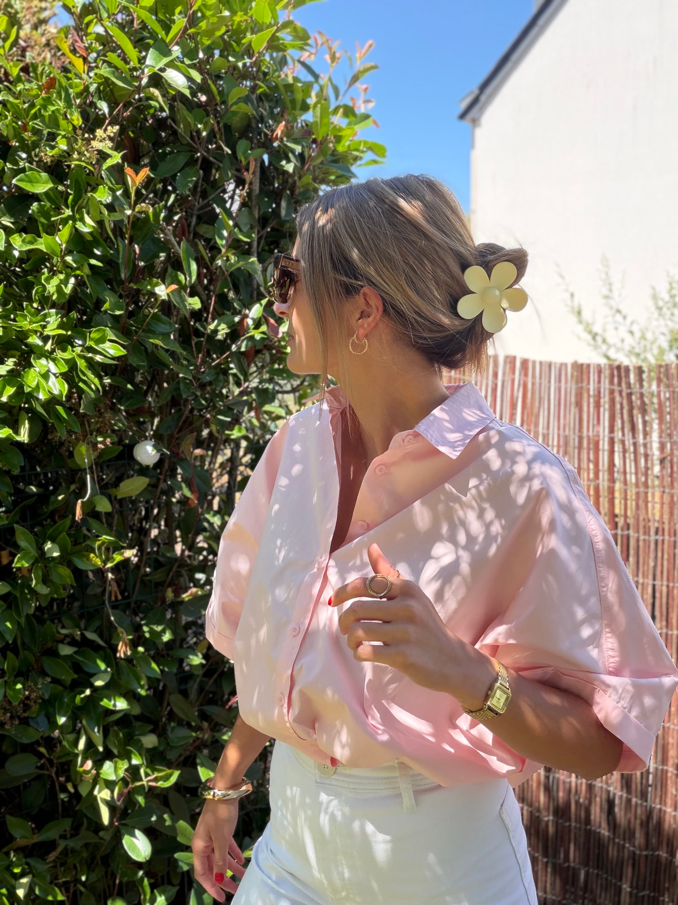 Blouse CLAUDIE - Rose