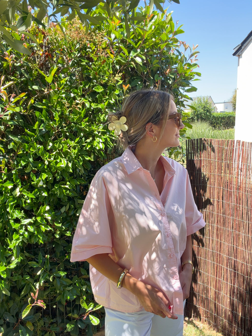 Blouse CLAUDIE - Rose