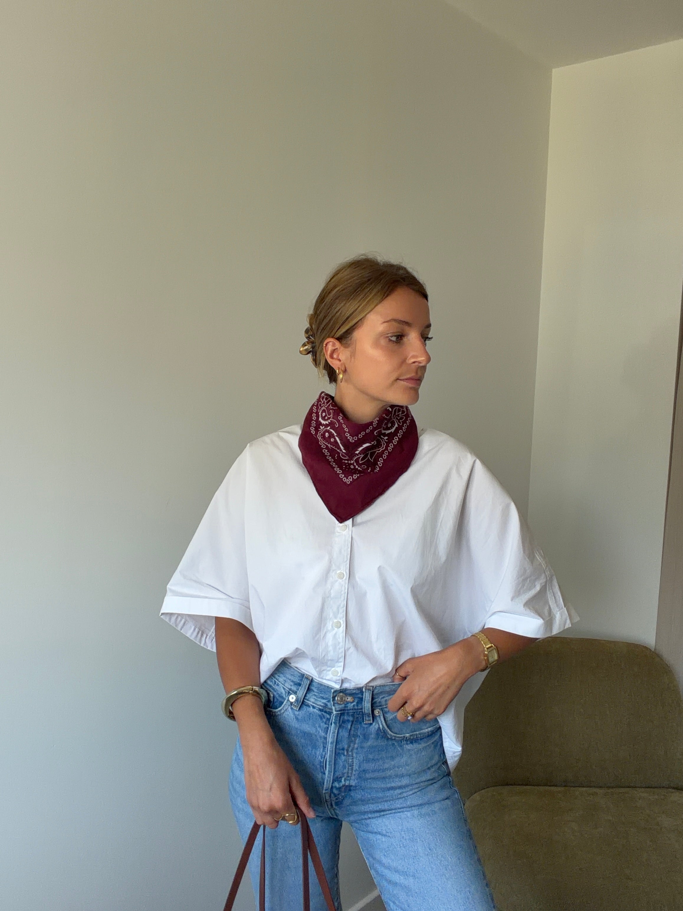 Blouse CLAUDIE - Blanc