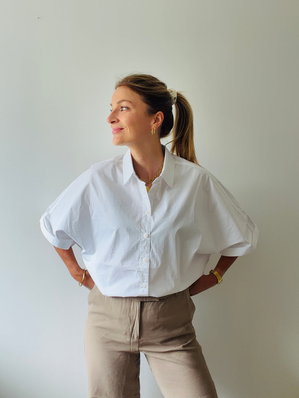 Blouse CLAUDIE - Blanc