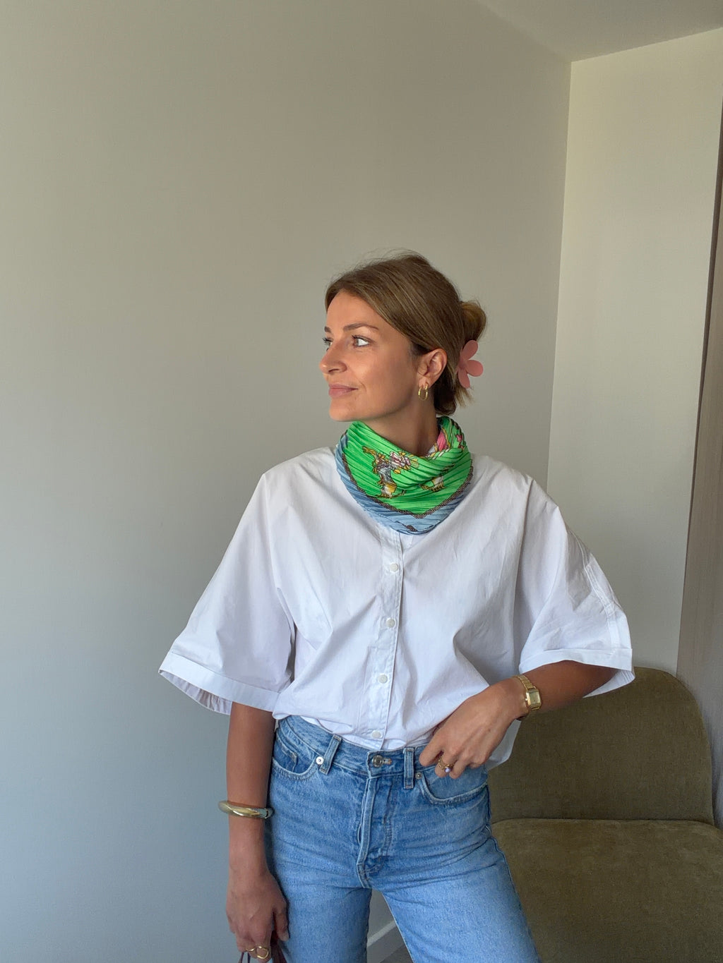 Blouse CLAUDIE - Blanc