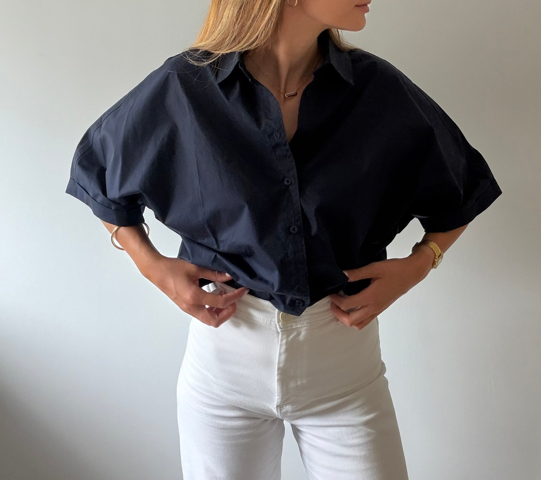 Blouse CLAUDIE – Marine