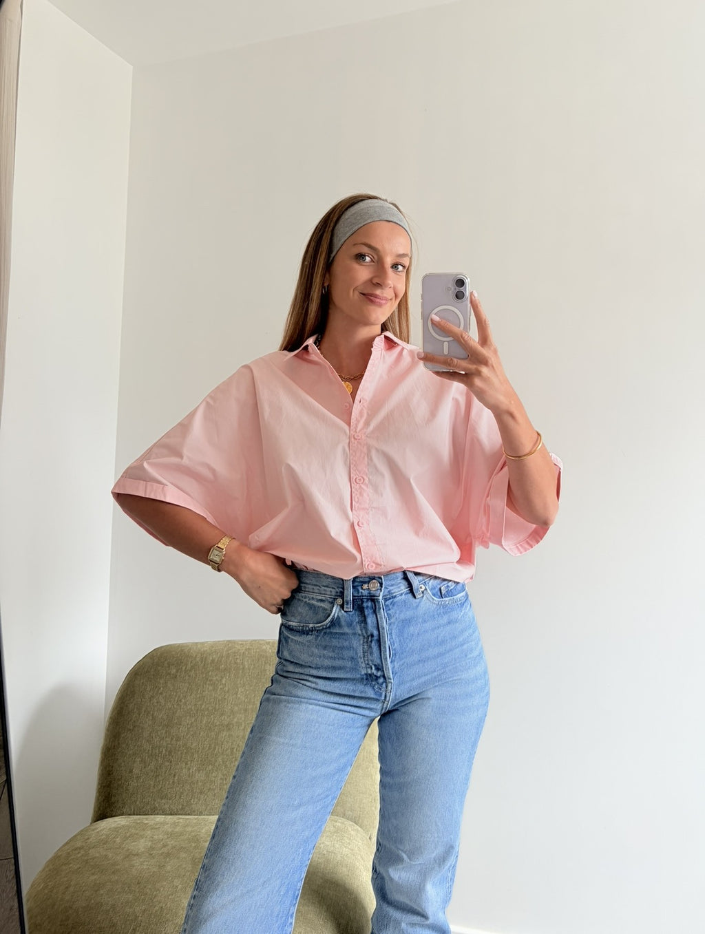 Blouse CLAUDIE - Rose