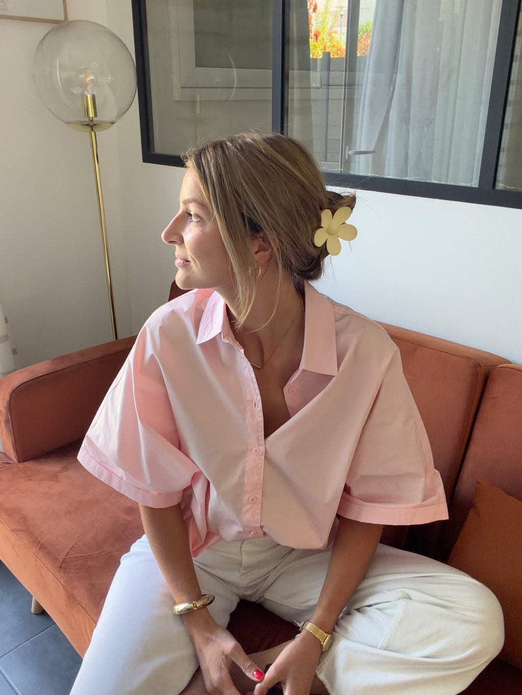 Blouse CLAUDIE - Rose