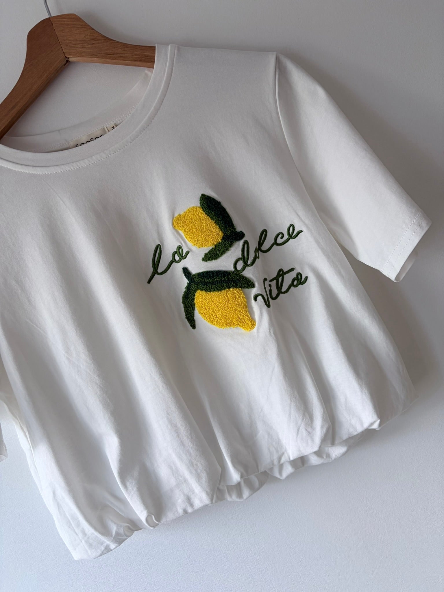 Tee-shirt DOLCE VITA – Blanc