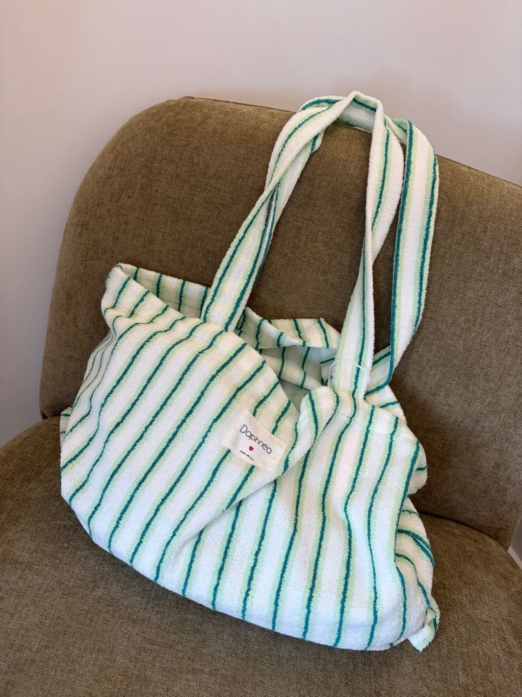 Tote bag éponge PYLA - Rayé