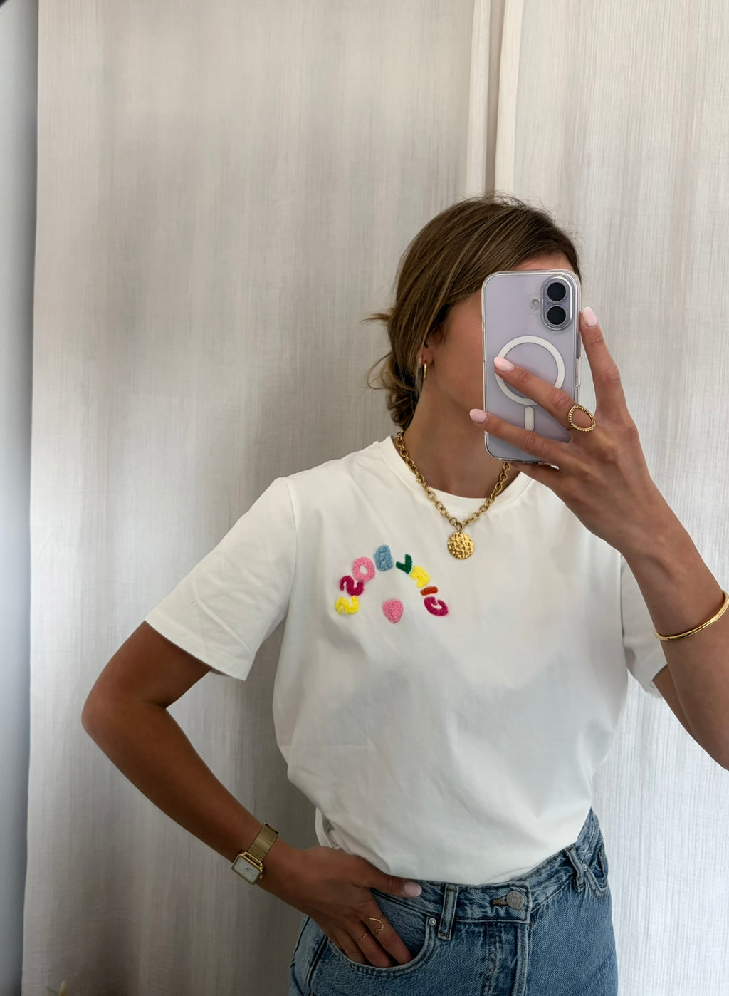 Tee-shirt GIRLBOSS – Blanc