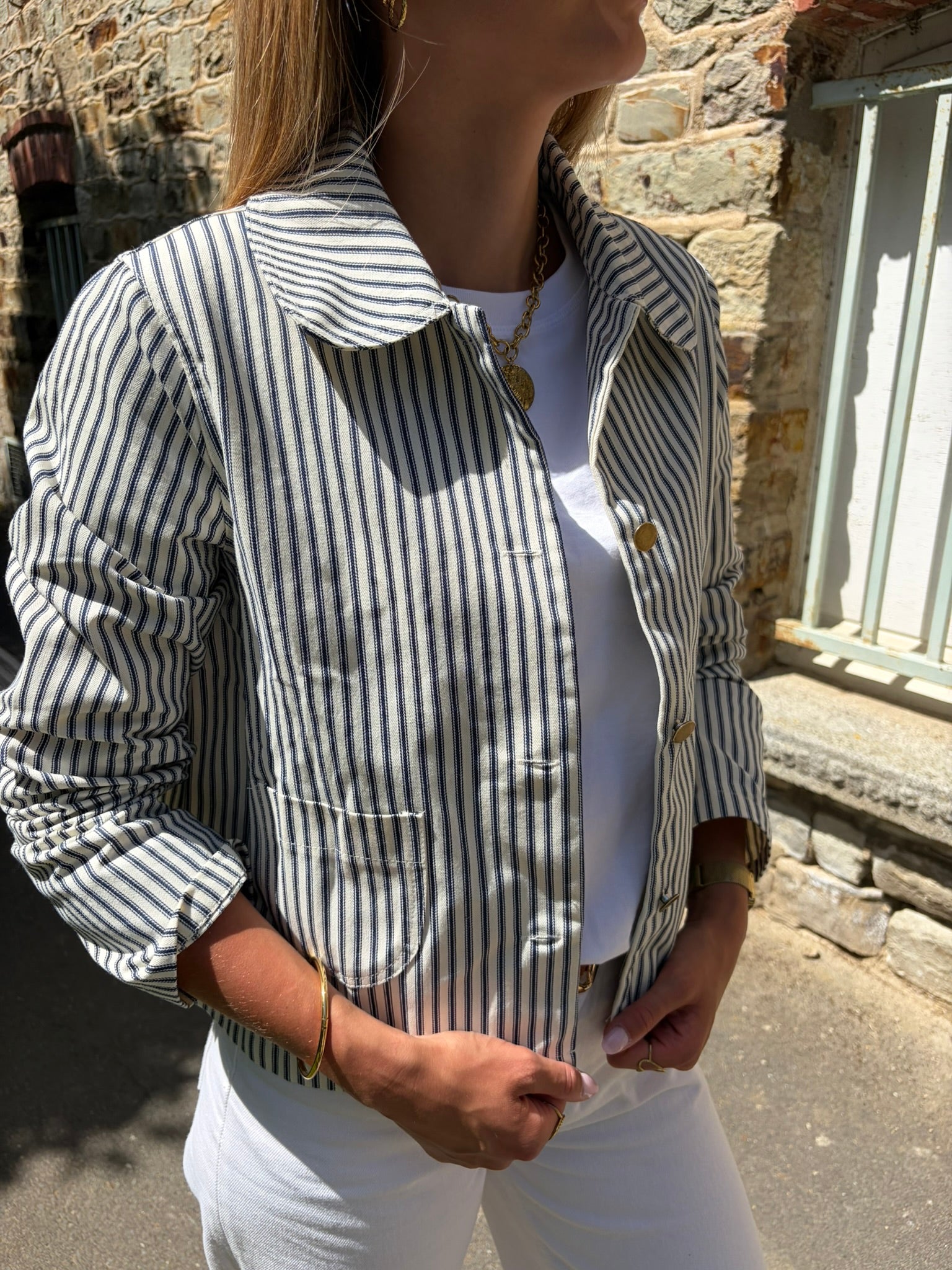 Veste JEANNE - Rayée